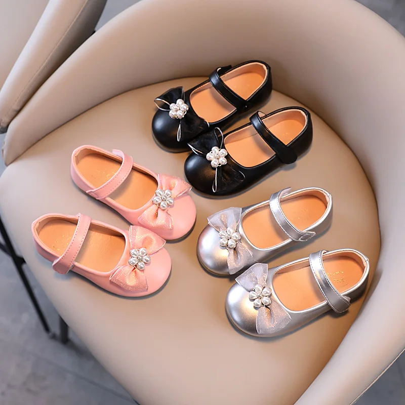 Lace Bow Little Girl Shoes for Kids Leather Princess Shoes 2022 Spring and Summer Soft Sole Anti-Slippery Baby Toddler Girl Shoe
Lace Bow Little Girl Shoes for Kids Leather Princess Shoes 2022 Spring and Summer Soft Sole Anti-Slippery Baby Toddler Girl Shoe