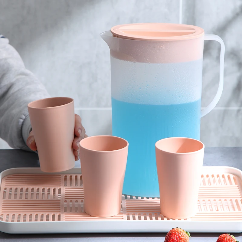 Large Capacity Plastic Water Jug Heat insulation Water Kettle For Juice Water Pot Bottle Reusable Kitchen Drinkware
Large Capacity Plastic Water Jug Heat insulation Water Kettle For Juice Water Pot Bottle Reusable Kitchen Drinkware