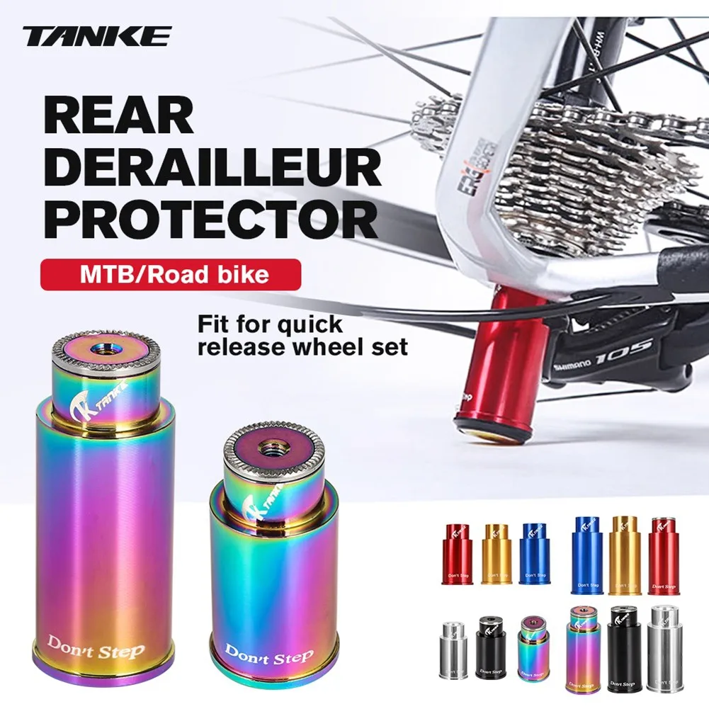 TANKE Rear Derailleur Protector Length 60mm / 48mm MTB Bike Lamp Holder For Bicycle With Quick Release Wheel Set Cycling Part
TANKE Rear Derailleur Protector Length 60mm / 48mm MTB Bike Lamp Holder For Bicycle With Quick Release Wheel Set Cycling Part