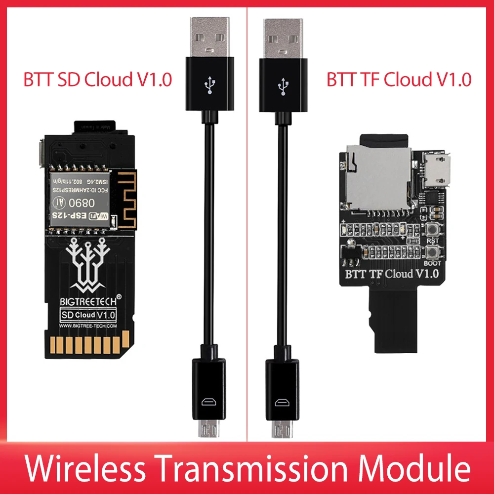Module BTT TF Cloud V1.0 SD Cloud Wireless Transmission Module For SKR MINI E3 SKR V1.4 Turbo TMC2209 TMC2208 3D Printer Part
Module BTT TF Cloud V1.0 SD Cloud Wireless Transmission Module For SKR MINI E3 SKR V1.4 Turbo TMC2209 TMC2208 3D Printer Part