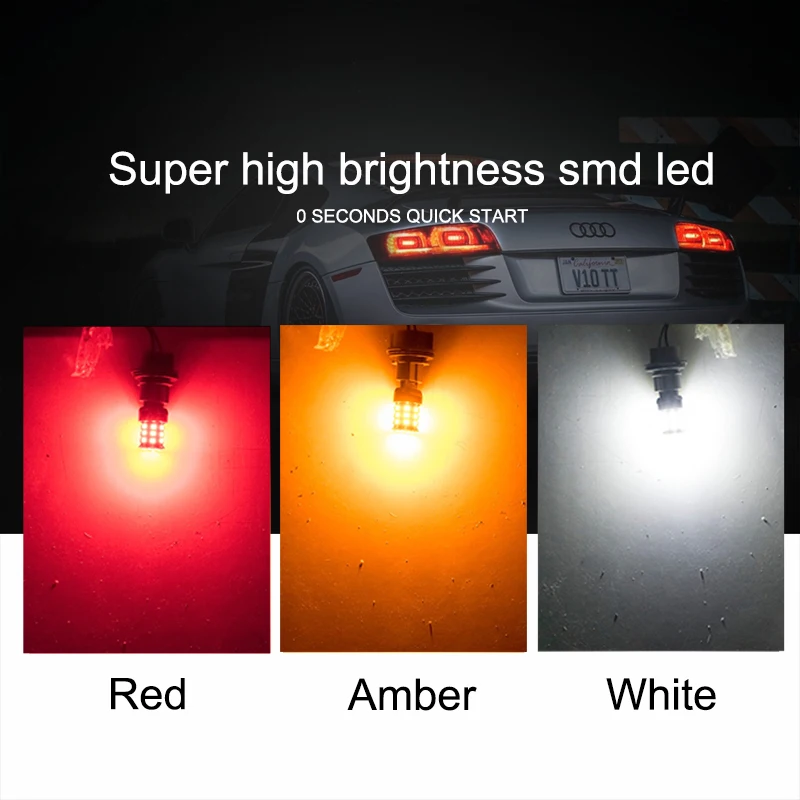 NLpearl 2x Signal Lamp 1157 Bay15d LED P21/5W Auto Tail Brake Light 12V 2835 33 SMD Ba15s P21w 1156 Bau15s Car Turn Signals Bulb
NLpearl 2x Signal Lamp 1157 Bay15d LED P21/5W Auto Tail Brake Light 12V 2835 33 SMD Ba15s P21w 1156 Bau15s Car Turn Signals Bulb