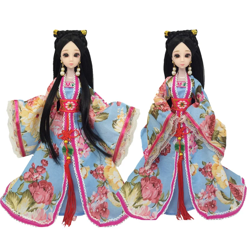 Blue Ancient Traditional Costume Dress For Barbie Dolls Party Dresses Outfits For Barbie 1/6 BJD Doll Accessories Kids Toys
Blue Ancient Traditional Costume Dress For Barbie Dolls Party Dresses Outfits For Barbie 1/6 BJD Doll Accessories Kids Toys