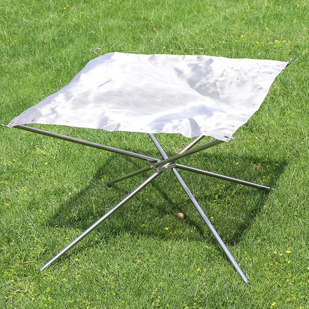 Multi-functional Outdoor Camp Stainless Steel Wood Stove Fire Rack Foldable Practical Durable Disassemble Fire Pit
Multi-functional Outdoor Camp Stainless Steel Wood Stove Fire Rack Foldable Practical Durable Disassemble Fire Pit