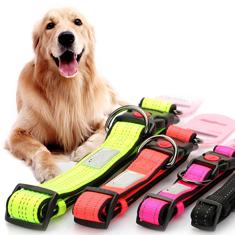 Dog Collar Collar Traction Adjustable Small Dog Large and Medium-sized Dog Luminous Collar Pet Products
Dog Collar Collar Traction Adjustable Small Dog Large and Medium-sized Dog Luminous Collar Pet Products