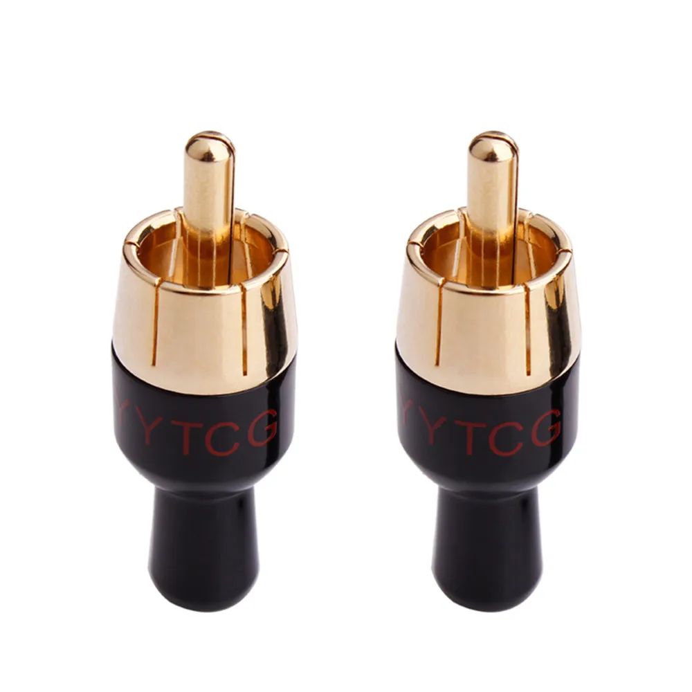2PCS RCA Connector Jack Speaker for 4mm Audio Cable Audio Converter Male Plug Copper Soldering Wire Adapters
2PCS RCA Connector Jack Speaker for 4mm Audio Cable Audio Converter Male Plug Copper Soldering Wire Adapters