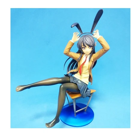 Аниме anplex Rascal is not a rabbit's dream girl sexy Senpai Sakurajima Mai chair Ver. ПВХ экшн-фигурка Коллекционная модель игрушка
Аниме anplex Rascal is not a rabbit's dream girl sexy Senpai Sakurajima Mai chair Ver. ПВХ экшн-фигурка Коллекционная модель игрушка