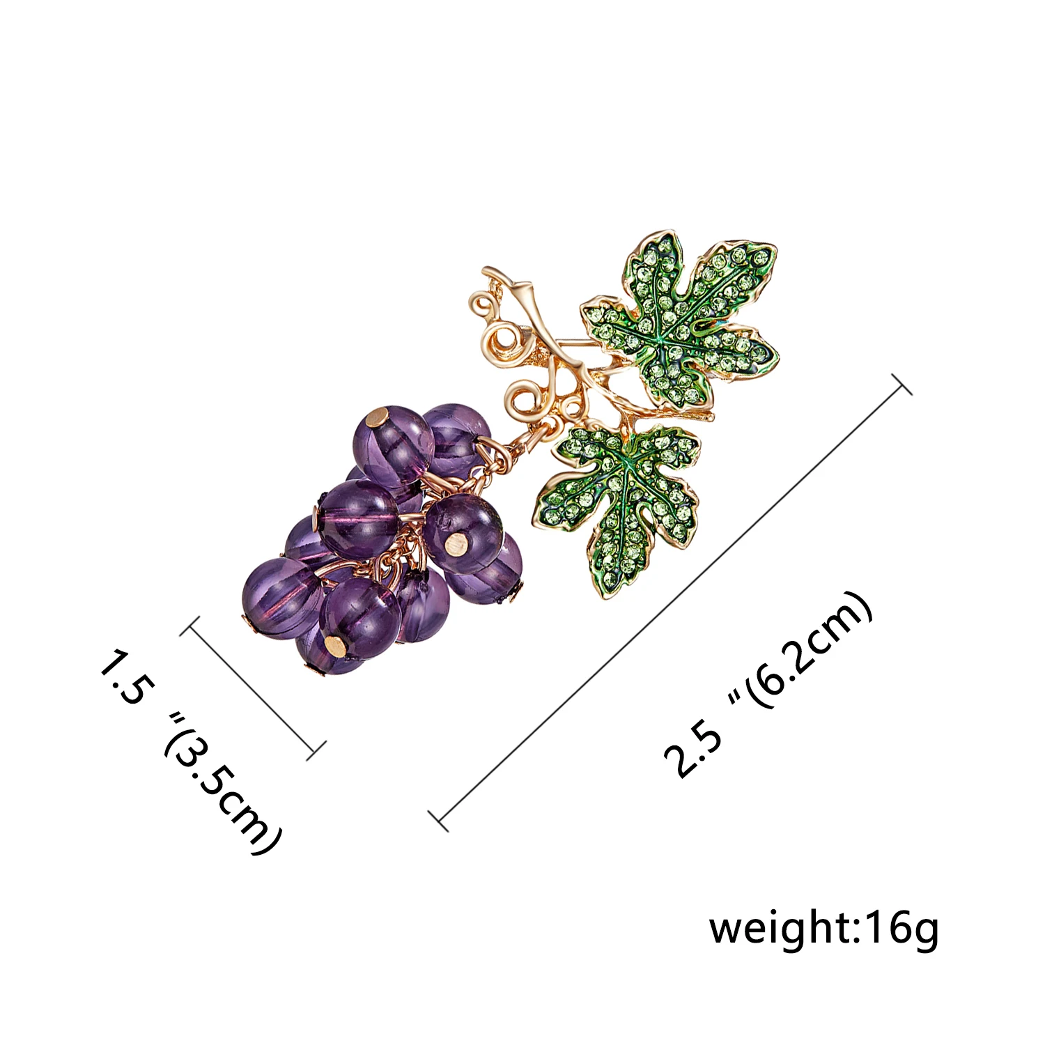 Elegant Fashion Crystal Grape Brooches for Women Pearl Fruit Brooch Pin Charm Jewelry Bouquet Accessories Anniversary Gift
Elegant Fashion Crystal Grape Brooches for Women Pearl Fruit Brooch Pin Charm Jewelry Bouquet Accessories Anniversary Gift