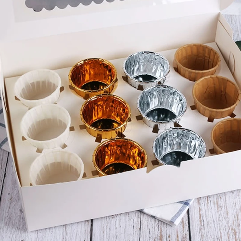 12 Pack Cupcake Boxes and Cupcake Carriers, Food Grade Bakery Boxes Cupcake Containers with 12 Removable Inserts and Display Win
12 Pack Cupcake Boxes and Cupcake Carriers, Food Grade Bakery Boxes Cupcake Containers with 12 Removable Inserts and Display Win
