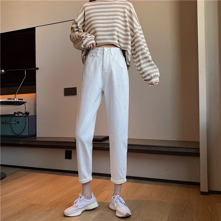 YTX1364 Spring 2021 new Korean design sense niche all-match thin harem pants fashion jeans
YTX1364 Spring 2021 new Korean design sense niche all-match thin harem pants fashion jeans