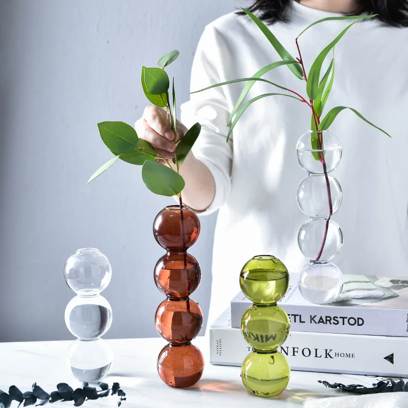 O.RoseLif Crystal Ball Bubble Glass Vases Flower Arrangement Hydroponics Ball Floral DIY Art Flower Ware Bar Office Home Decor
O.RoseLif Crystal Ball Bubble Glass Vases Flower Arrangement Hydroponics Ball Floral DIY Art Flower Ware Bar Office Home Decor