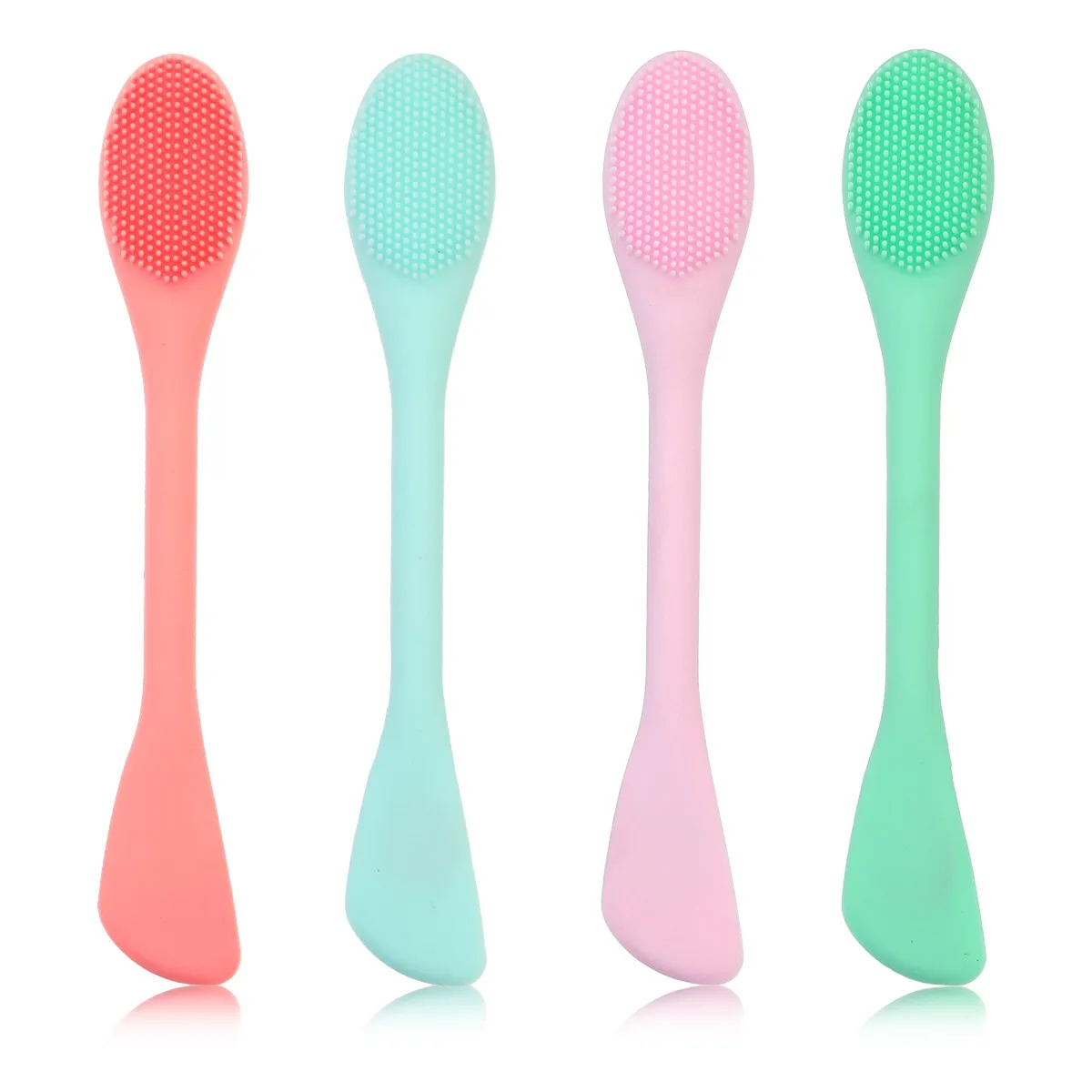 4 Colors/Set Double-Ended Soft Silicone Facial Mask Stirring Brush Massage Cosmetic Makeup Cleansing Brush Skin Face Care Tool
4 Colors/Set Double-Ended Soft Silicone Facial Mask Stirring Brush Massage Cosmetic Makeup Cleansing Brush Skin Face Care Tool