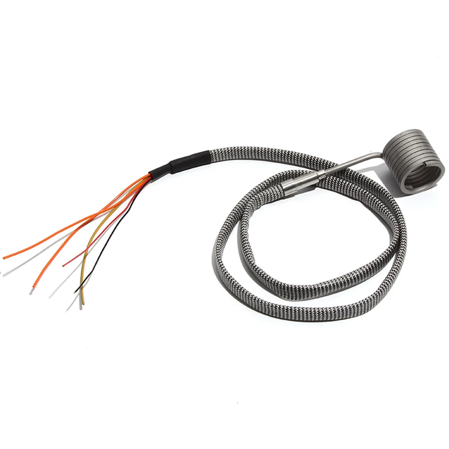 18mm ID 25~50mm Height Spring Band Heater for Injection Molding Machine 4.2*2.2mm Section Size 110V/220V/380V Mold Heating Ring
18mm ID 25~50mm Height Spring Band Heater for Injection Molding Machine 4.2*2.2mm Section Size 110V/220V/380V Mold Heating Ring