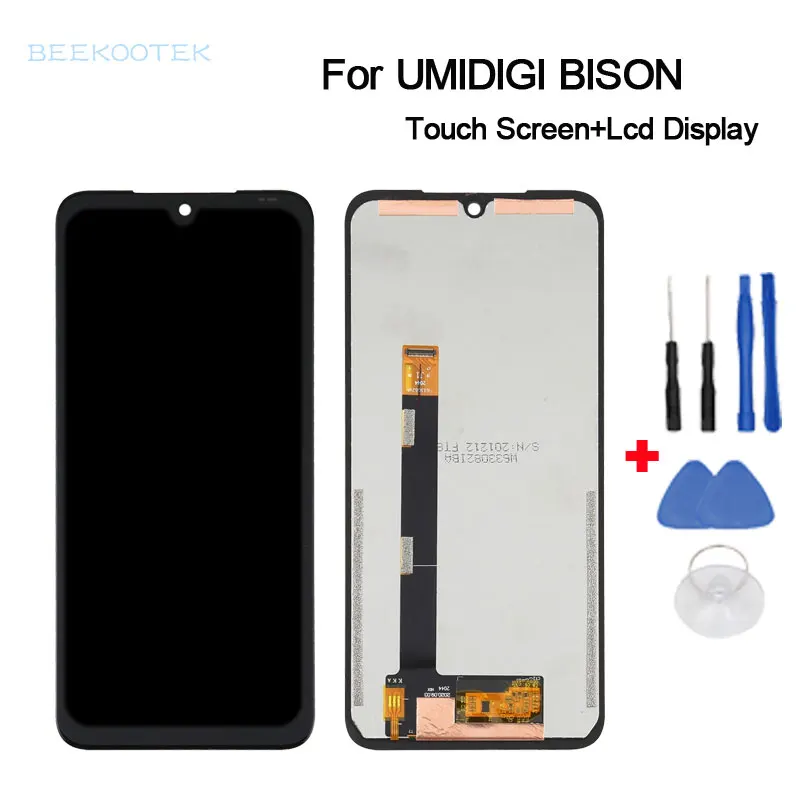 Сенсорный экран 6,3 дюйма Bison + ЖК-дисплей 2340x108 0 в сборе для замены телефона UMI Umidigi BISON
Сенсорный экран 6,3 дюйма Bison + ЖК-дисплей 2340x108 0 в сборе для замены телефона UMI Umidigi BISON