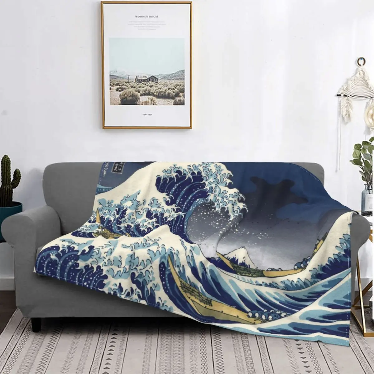 Great Wave Kanagawa Night Blanket Flannel Textile Decor Sea Storm Breathable Warm Throw Blanket for Sofa Car Rug Piece
Great Wave Kanagawa Night Blanket Flannel Textile Decor Sea Storm Breathable Warm Throw Blanket for Sofa Car Rug Piece