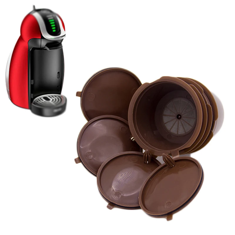 2/4PC Refillable Reusable Refill Coffee Capsule Pod Cup Filter Bracket Adapter For Nescafe Dolce Gusto Machine
2/4PC Refillable Reusable Refill Coffee Capsule Pod Cup Filter Bracket Adapter For Nescafe Dolce Gusto Machine