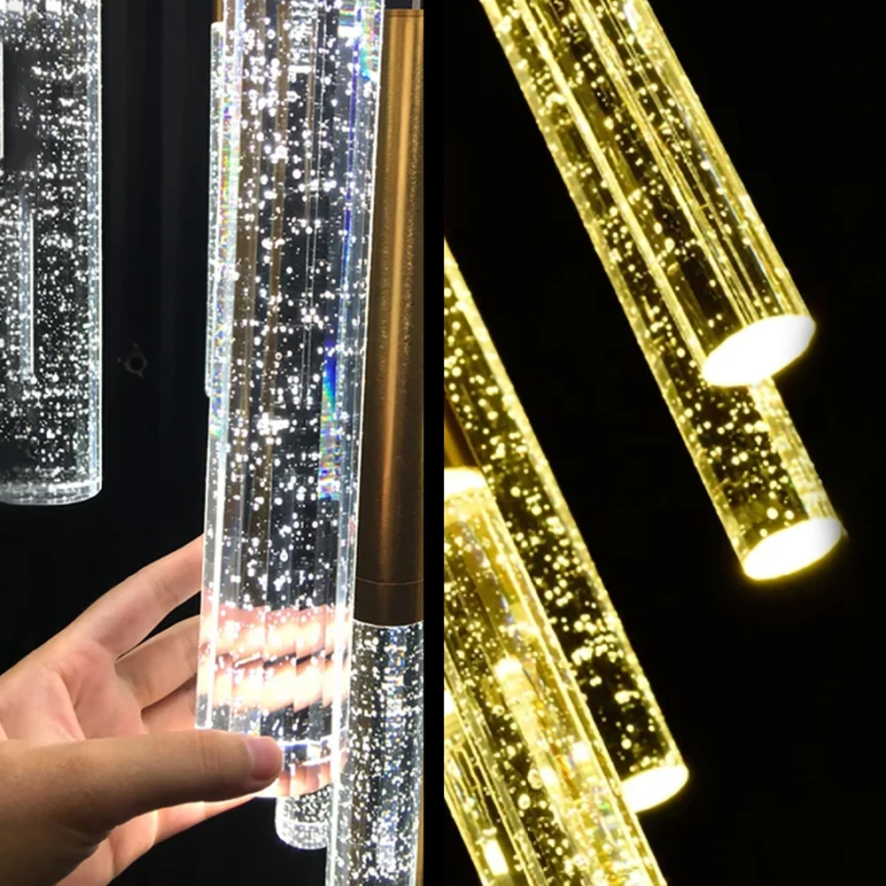 Modern Ceiling Led Chandelier Loft Staircase for Living room Crystal Hanging Lamp Nordic Art Deco Gold Long Kitchen Chandeliers
Modern Ceiling Led Chandelier Loft Staircase for Living room Crystal Hanging Lamp Nordic Art Deco Gold Long Kitchen Chandeliers