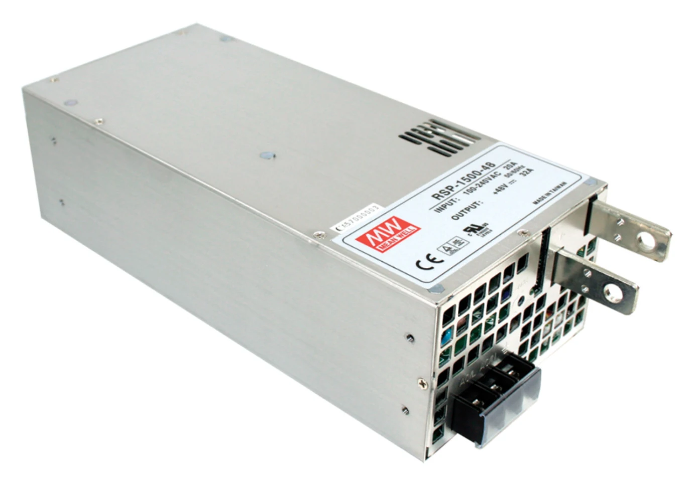 

transmit MEAN WELL Taiwan RSP-1500W 5V/12V/15V/24V/27V/48V parallel high-power PFC switching power supply