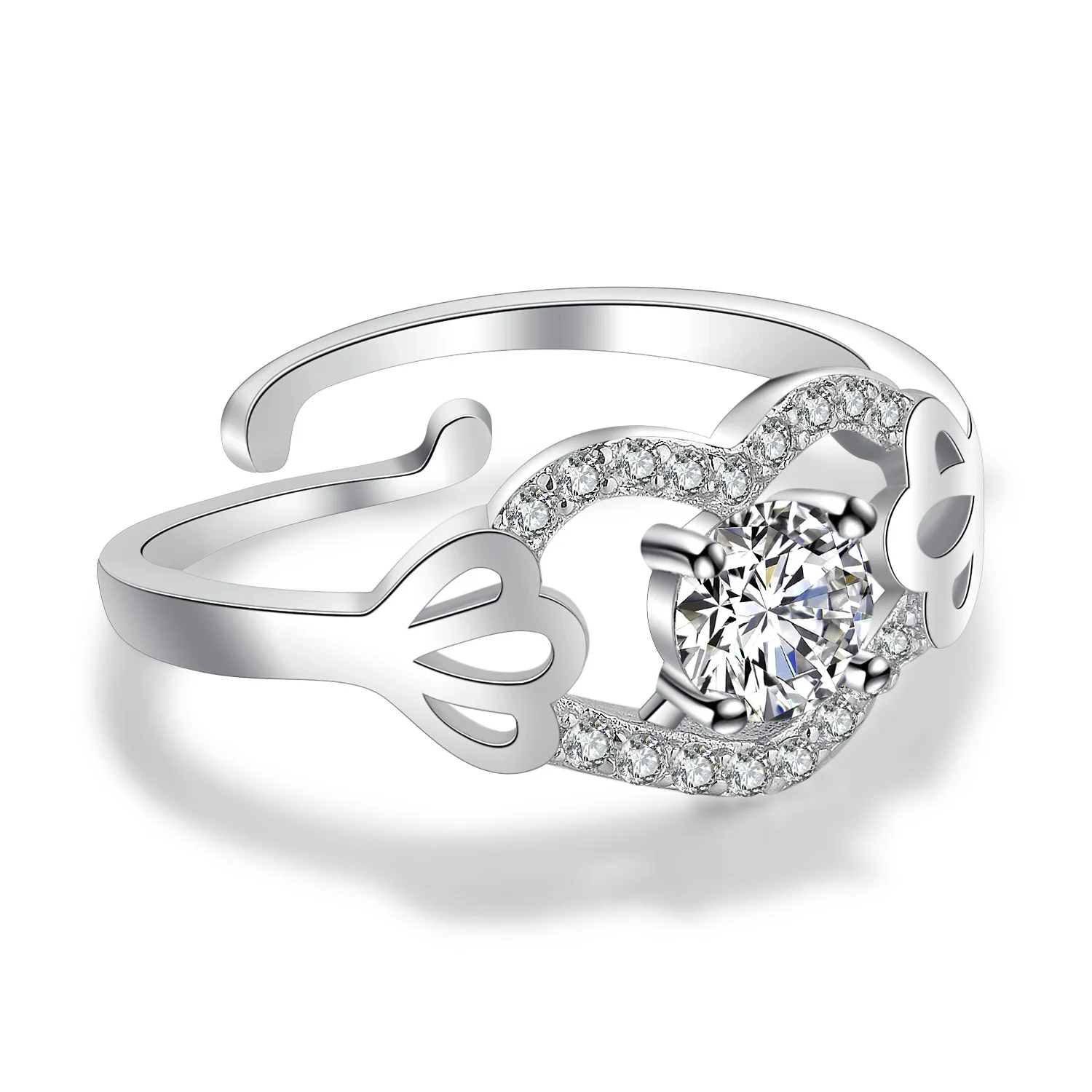 Cute Female Girls White Round Wedding Rings Luxury Silver Rings Promise Engagement Rings for Women Anillos Mujer
Cute Female Girls White Round Wedding Rings Luxury Silver Rings Promise Engagement Rings for Women Anillos Mujer