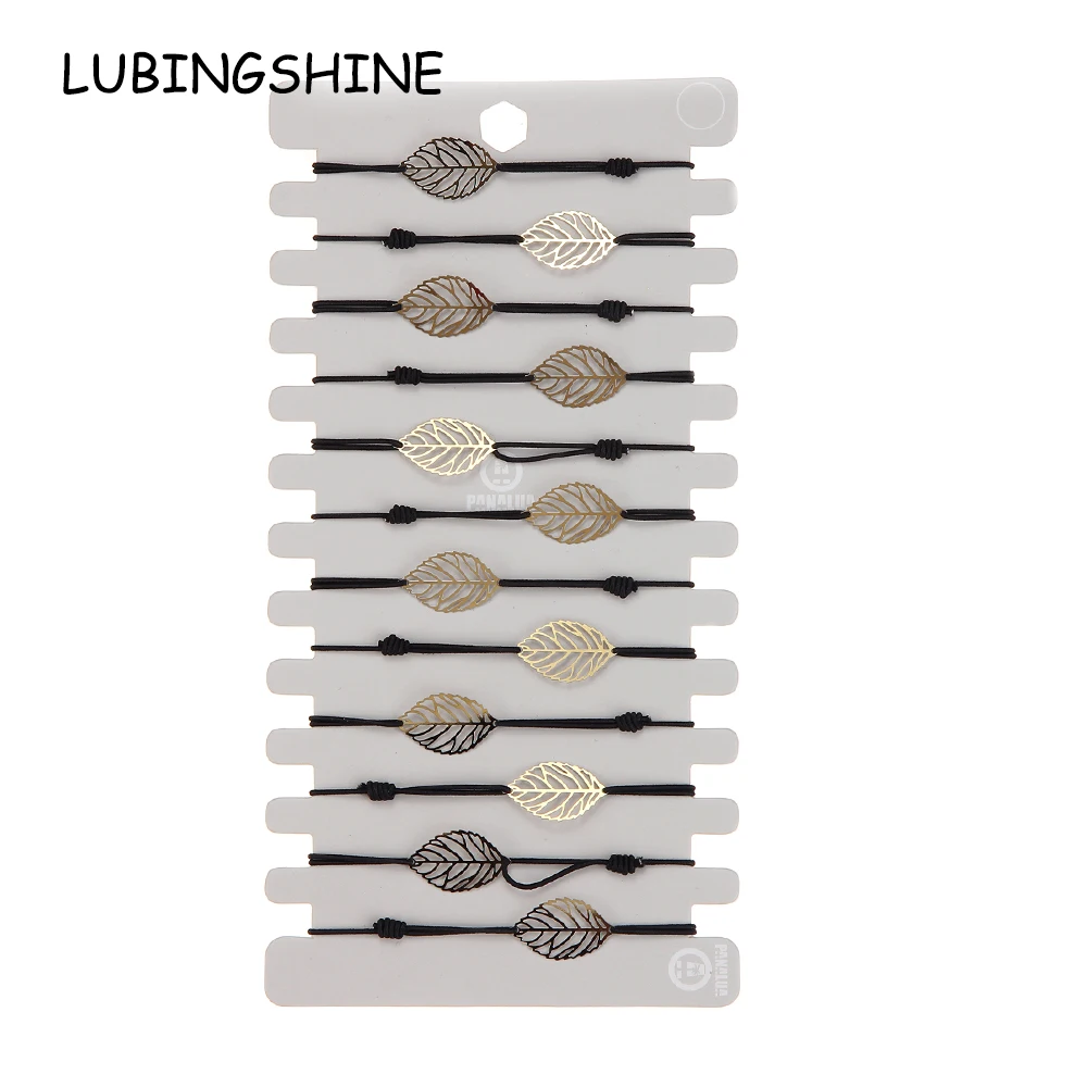 12pcs/lot Hollow Leaf Charms Braided Bracelet Women Child Elastic Adjustable Rope Chain Tassel Yoga Anklet Handmade Jewelry
12pcs/lot Hollow Leaf Charms Braided Bracelet Women Child Elastic Adjustable Rope Chain Tassel Yoga Anklet Handmade Jewelry