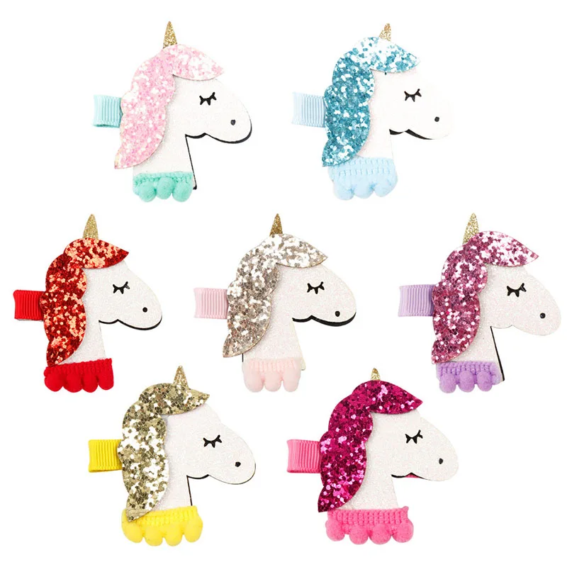 Girls Unicorn Shiny Hairpins Hair Clips Rainbow Color 2 Inch For Kids Children Accessories Gift
Girls Unicorn Shiny Hairpins Hair Clips Rainbow Color 2 Inch For Kids Children Accessories Gift