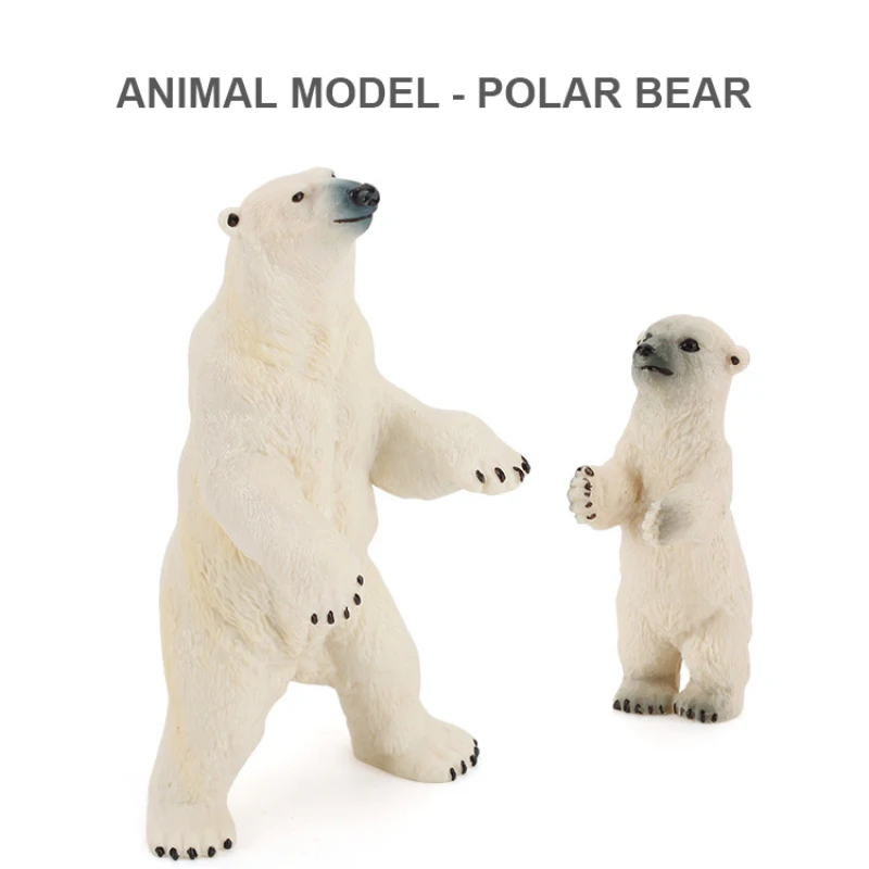 Hot Sale Simulation Polar Bear Model Children Wildlife Animal Figures Kids Science Education Desktop Decorations Resin Doll
Hot Sale Simulation Polar Bear Model Children Wildlife Animal Figures Kids Science Education Desktop Decorations Resin Doll