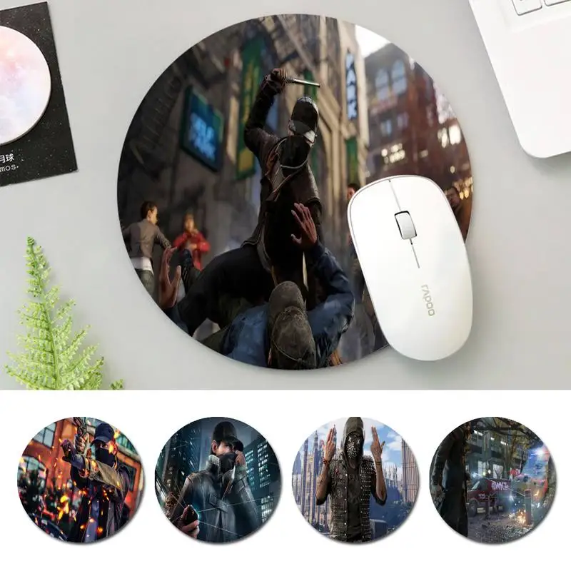 Dropshipping Watch Dogs office Mat mouse non-slip pad player pad Round size rubber Gaming mouse Pad office Desk Mat
Dropshipping Watch Dogs office Mat mouse non-slip pad player pad Round size rubber Gaming mouse Pad office Desk Mat