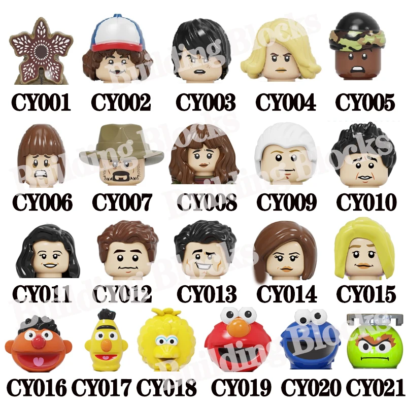 Building Blocks Demogorgon Henderson Mike Wheeler Eleven Lucas Sinclair Will Byers Figure Brick Toy for Kid CY1001 CY1002 CY1003
Building Blocks Demogorgon Henderson Mike Wheeler Eleven Lucas Sinclair Will Byers Figure Brick Toy for Kid CY1001 CY1002 CY1003