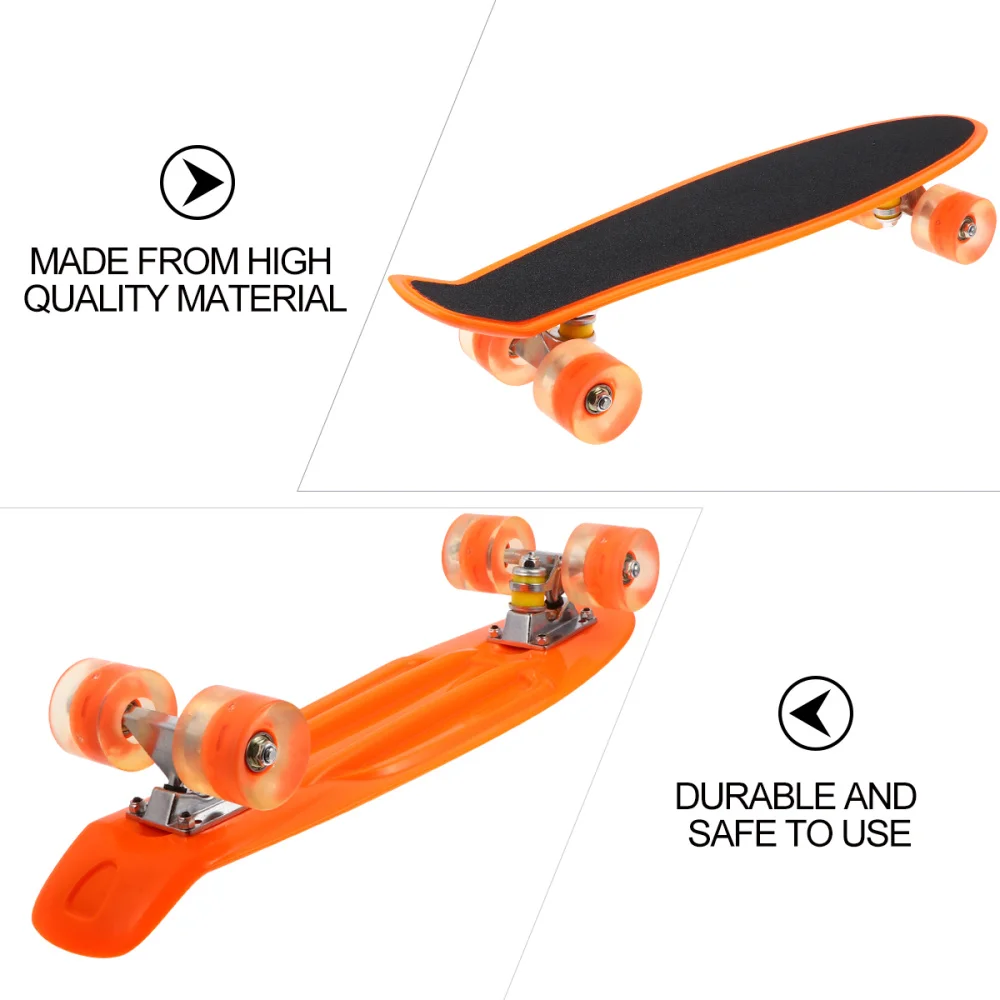 Fish Skateboard 56cm Skateboard Four-wheel Scooter Outdoor Skateboard
Fish Skateboard 56cm Skateboard Four-wheel Scooter Outdoor Skateboard