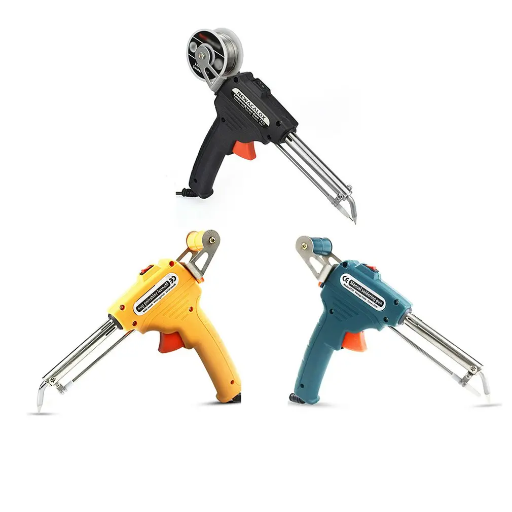 110V/220V 60W Hand-held Electric Soldering Iron Internal Heating Soldering Gun Solda Automatically Send Tin BGA Welding Tools
110V/220V 60W Hand-held Electric Soldering Iron Internal Heating Soldering Gun Solda Automatically Send Tin BGA Welding Tools