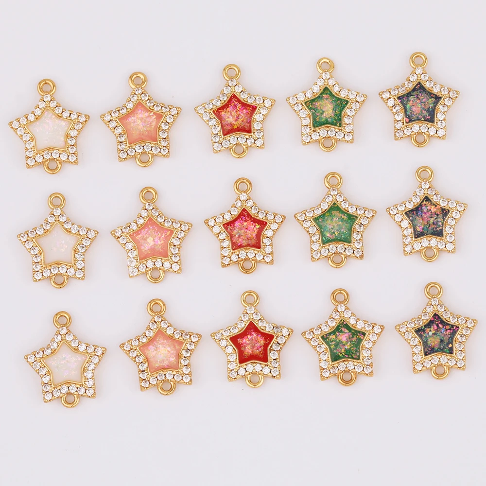 20 шт. 13*16 мм, аксессуары для ювелирных изделий, соединитель, эффект ракушки, сделай сам, форма звезды, ручная работа, фурнитура и компоненты дл... 
20 шт. 13*16 мм, аксессуары для ювелирных изделий, соединитель, эффект ракушки, сделай сам, форма звезды, ручная работа, фурнитура и компоненты дл...