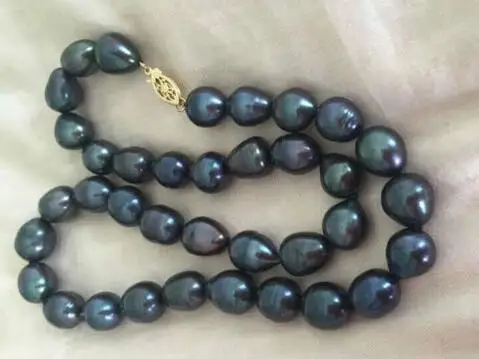 Ожерелье из натурального жемчуга, 18 дюймов, 10-11 мм 
Ожерелье из натурального жемчуга, 18 дюймов, 10-11 мм