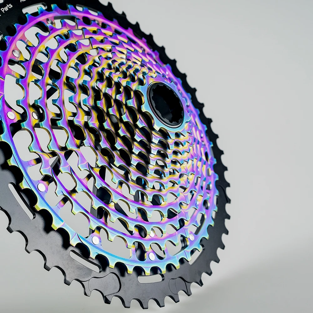ZRACE ALPHA EX 12s XD Cassette 12 Speed MTB bike freewheel 10-50T 10-52T - Rainbow,compatible XD freehub, XX1 X01 GX Eagle
ZRACE ALPHA EX 12s XD Cassette 12 Speed MTB bike freewheel 10-50T 10-52T - Rainbow,compatible XD freehub, XX1 X01 GX Eagle