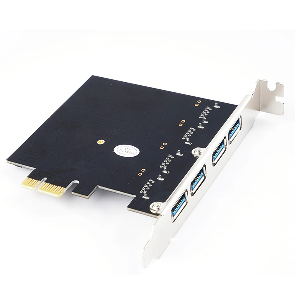 PCI-E USB 3.0 Card 4 Ports PCI Express to USB Expansion Card Superspeed 5Gbps PCI-E USB 3.0 Hub Controller Adapter
PCI-E USB 3.0 Card 4 Ports PCI Express to USB Expansion Card Superspeed 5Gbps PCI-E USB 3.0 Hub Controller Adapter
