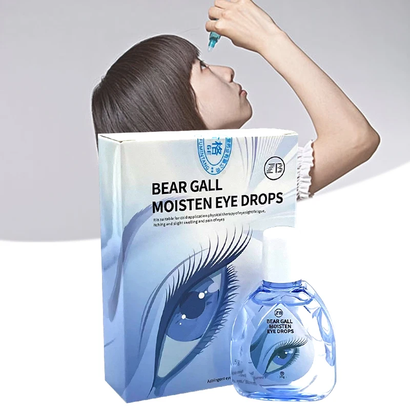 15ML Bear Gall Moisten Cool Eye Drops To Relieve Visual Fatigue Blurred Vision Nourish And Protect Eyes Health Care Medical Drop
15ML Bear Gall Moisten Cool Eye Drops To Relieve Visual Fatigue Blurred Vision Nourish And Protect Eyes Health Care Medical Drop