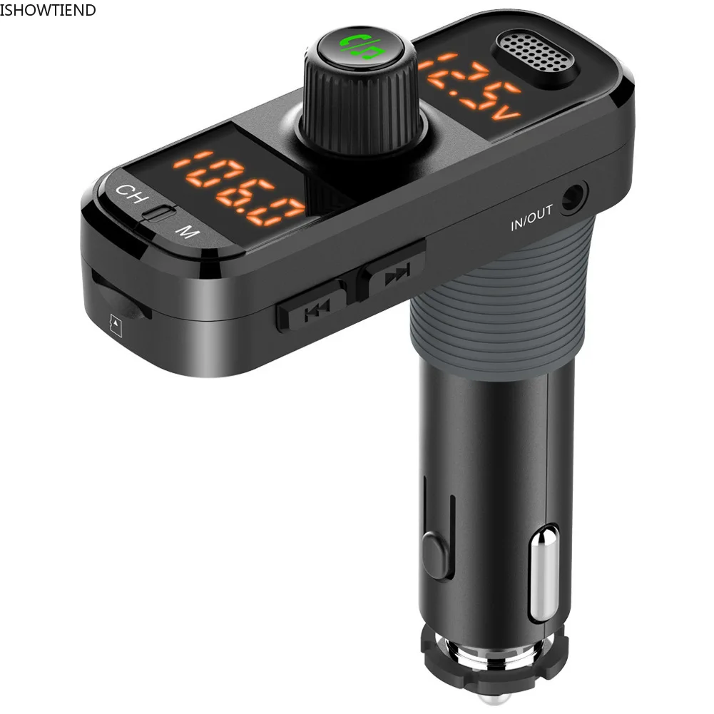 Автомобильный MP3 Bluetooth-приемник, FM-передатчик, атмосферные огни, двойной дисплей PD + Qc3.0 USB, воспроизведение флэш-дисков, автомобильные Bluetooth-д...
Автомобильный MP3 Bluetooth-приемник, FM-передатчик, атмосферные огни, двойной дисплей PD + Qc3.0 USB, воспроизведение флэш-дисков, автомобильные Bluetooth-д...