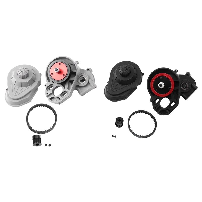 Complete Belt Drive Transmission Gears Gearbox Set for 1/10 RC Crawler Car Axial SCX10 SCX10 II Upgrade Parts
Complete Belt Drive Transmission Gears Gearbox Set for 1/10 RC Crawler Car Axial SCX10 SCX10 II Upgrade Parts