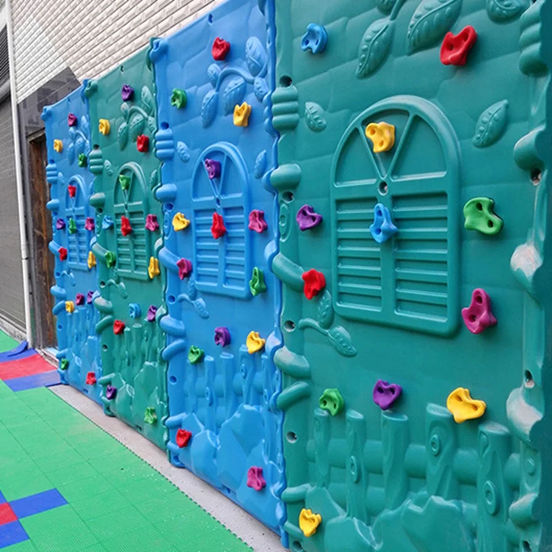 Plastic Kids Rock Climbing Toys For Children Wood Wall Stones Plastic Indoor Outdoor Climbing Rock Hand Kits Feet Grip Holds
Plastic Kids Rock Climbing Toys For Children Wood Wall Stones Plastic Indoor Outdoor Climbing Rock Hand Kits Feet Grip Holds
