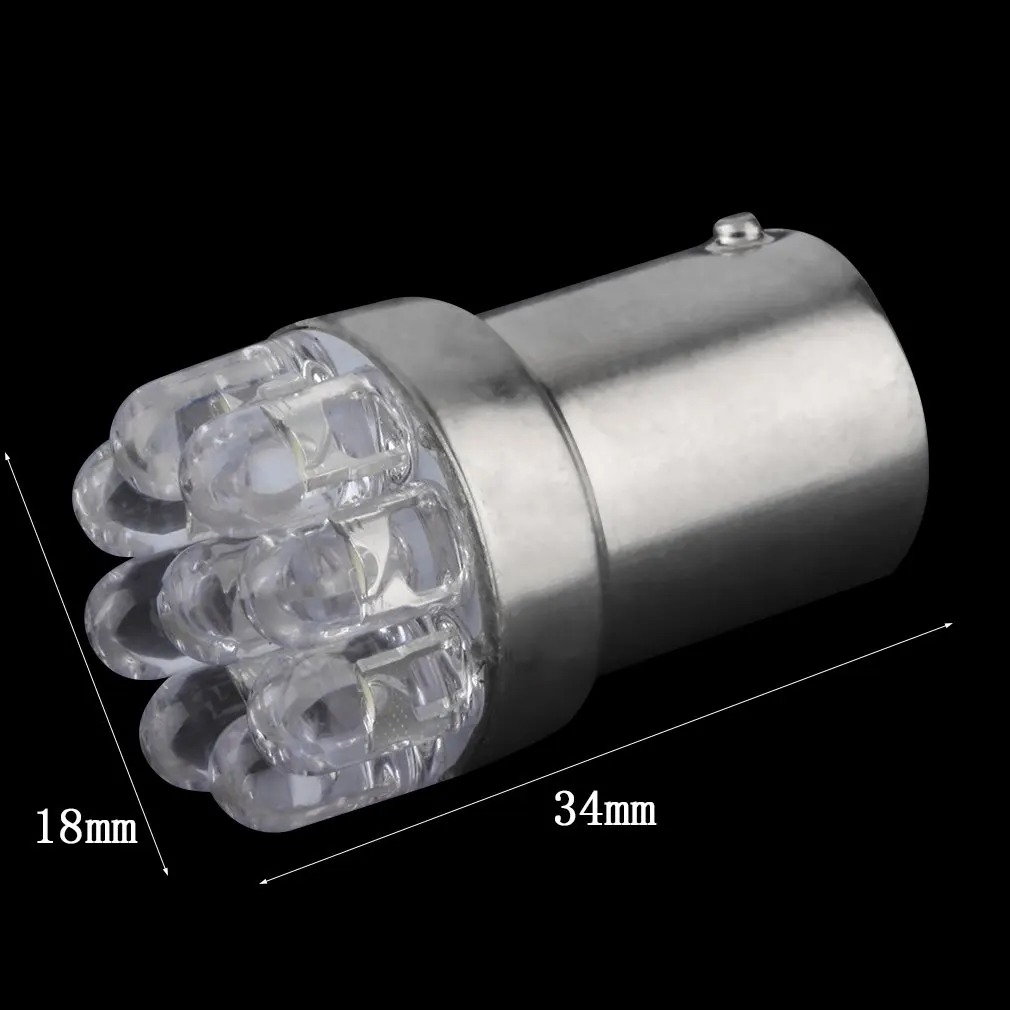 1pc Super Bright 1156 9 SMD Car Bulb Lamp White LED Turn Signal Light G18/BA15S 67 5007 Hot Selling
1pc Super Bright 1156 9 SMD Car Bulb Lamp White LED Turn Signal Light G18/BA15S 67 5007 Hot Selling