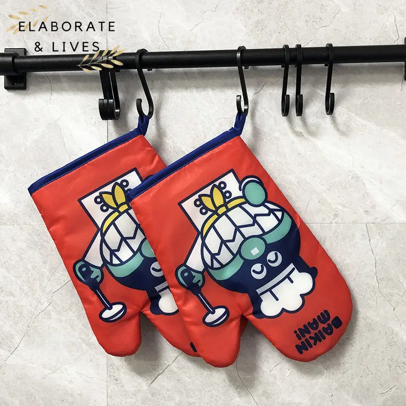 Japanese Cartoon Double Sided Printing Heat Insulation Gloves Microwave Oven Thickened Kitchen Cartoon Anti Scalding Gloves
Japanese Cartoon Double Sided Printing Heat Insulation Gloves Microwave Oven Thickened Kitchen Cartoon Anti Scalding Gloves