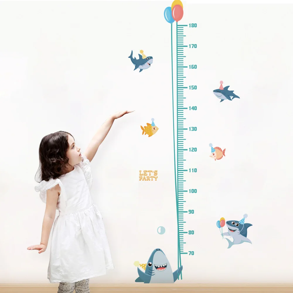Louyun Whale Pattern Children's Height Measurement Wall Stickers Decorative Painting Cute Door Stickers Home Decoration 
Louyun Whale Pattern Children's Height Measurement Wall Stickers Decorative Painting Cute Door Stickers Home Decoration