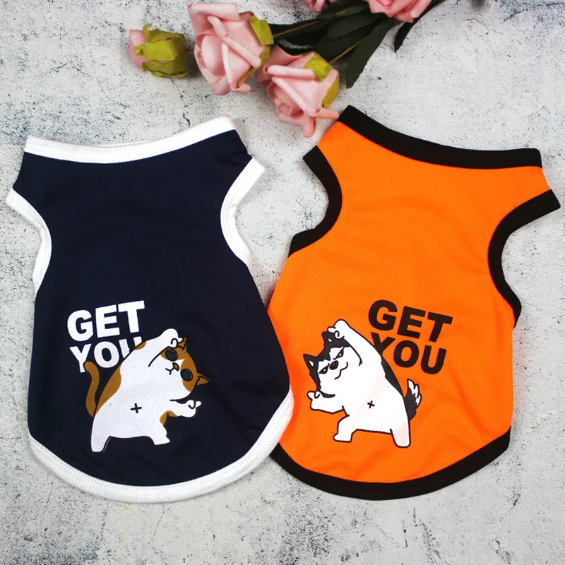 Fashion Cute Summer Clothes Summer Dog Clothes Simple Puppy Dog Accessory Pet Vest Dog Shirt Cat T-shirt Sleeveless Striped Thin
Fashion Cute Summer Clothes Summer Dog Clothes Simple Puppy Dog Accessory Pet Vest Dog Shirt Cat T-shirt Sleeveless Striped Thin