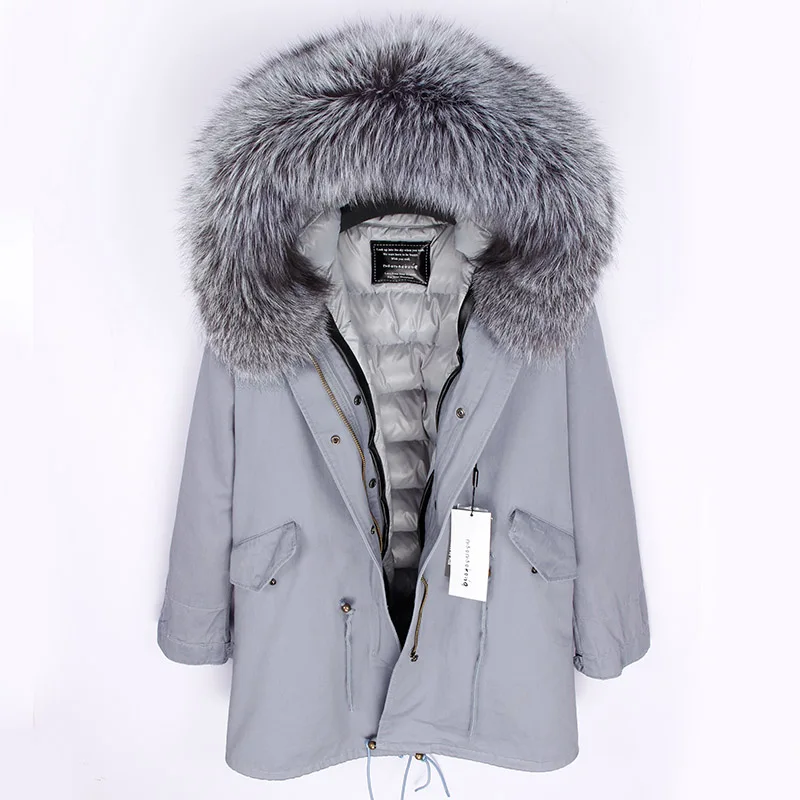 Модная женская зимняя куртка LIBIELIY Nice jack на 95% белом утином пуху, длинное пальто с подкладкой, парка с капюшоном из натурального Лисьего меха
Модная женская зимняя куртка LIBIELIY Nice jack на 95% белом утином пуху, длинное пальто с подкладкой, парка с капюшоном из натурального Лисьего меха