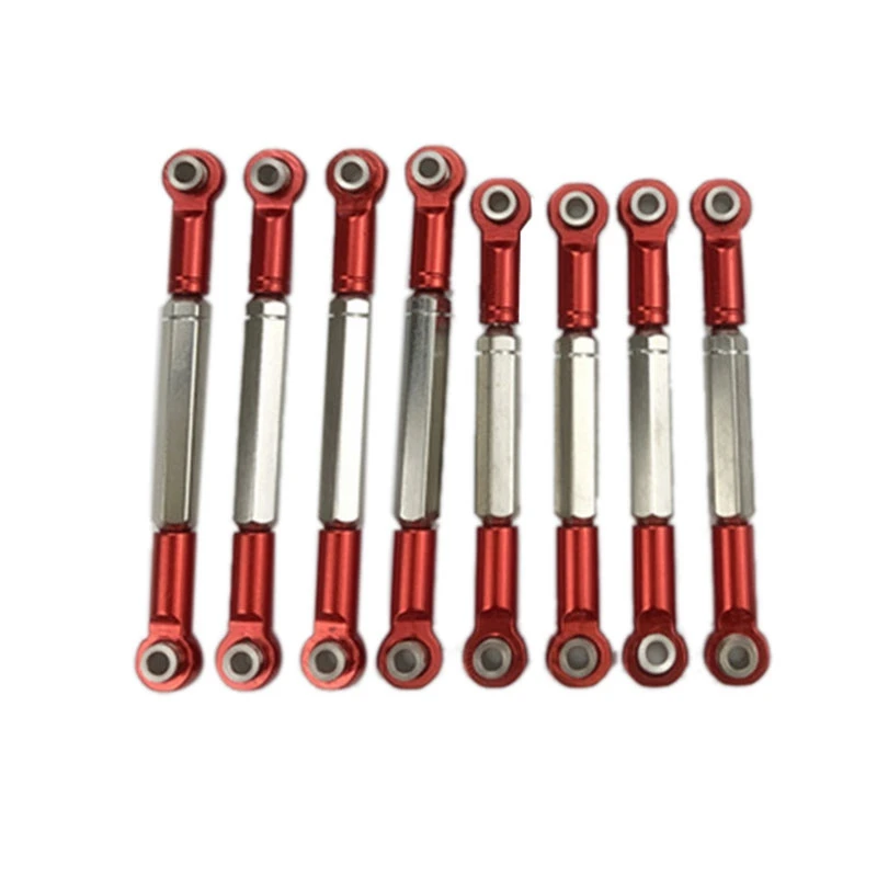 2set Metal Tie Rod for WPL 1:16 Henglong Truck Crawler Update Parts Titanium Color & Red
2set Metal Tie Rod for WPL 1:16 Henglong Truck Crawler Update Parts Titanium Color & Red