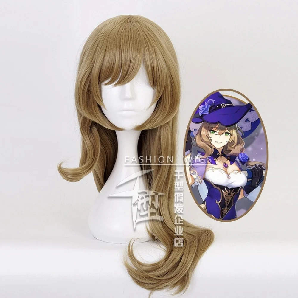Game Genshin Impact - Lisa Cosplay Wig Brown Curly Long Heat Resistant Synthetic Hair Anime Cosplay Costume Props Wigs + Wig Cap
Game Genshin Impact - Lisa Cosplay Wig Brown Curly Long Heat Resistant Synthetic Hair Anime Cosplay Costume Props Wigs + Wig Cap