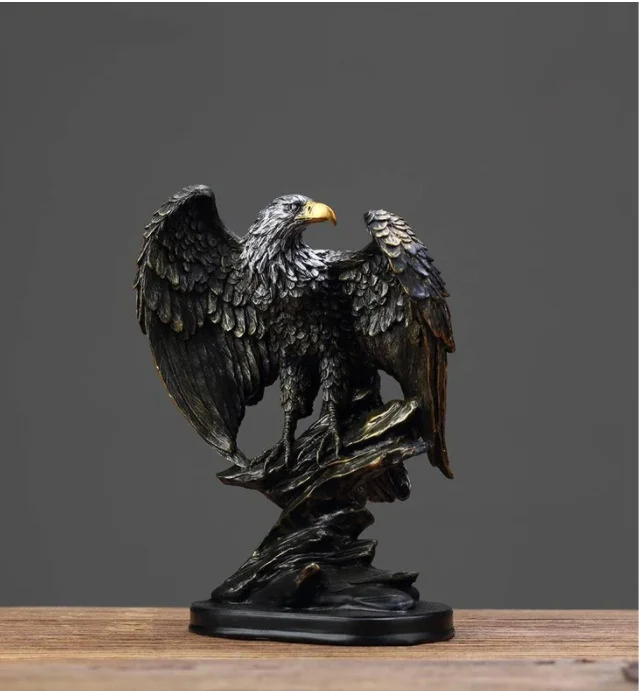 European style resin handicraft red copper Eagle home bar disco decoration
European style resin handicraft red copper Eagle home bar disco decoration