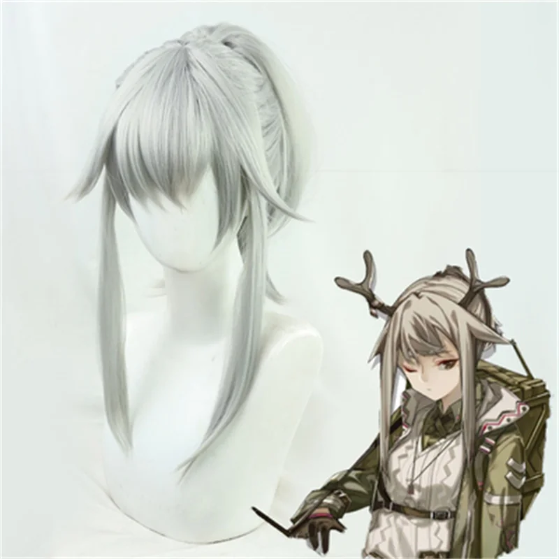 Game Arknights Firewatch Cosplay Long Silver Gray Ponytail Wig Heat Resistant Synthetic Hair Halloween Carnival Party + Free NET
Game Arknights Firewatch Cosplay Long Silver Gray Ponytail Wig Heat Resistant Synthetic Hair Halloween Carnival Party + Free NET