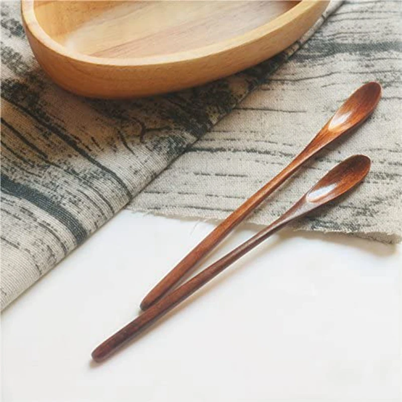 Long Handle Wooden Mixing Spoons for Coffee Tea Honey Stirring,Mixing Spoons Stirring Coffee Soup Ice Tea for Cooking
Long Handle Wooden Mixing Spoons for Coffee Tea Honey Stirring,Mixing Spoons Stirring Coffee Soup Ice Tea for Cooking