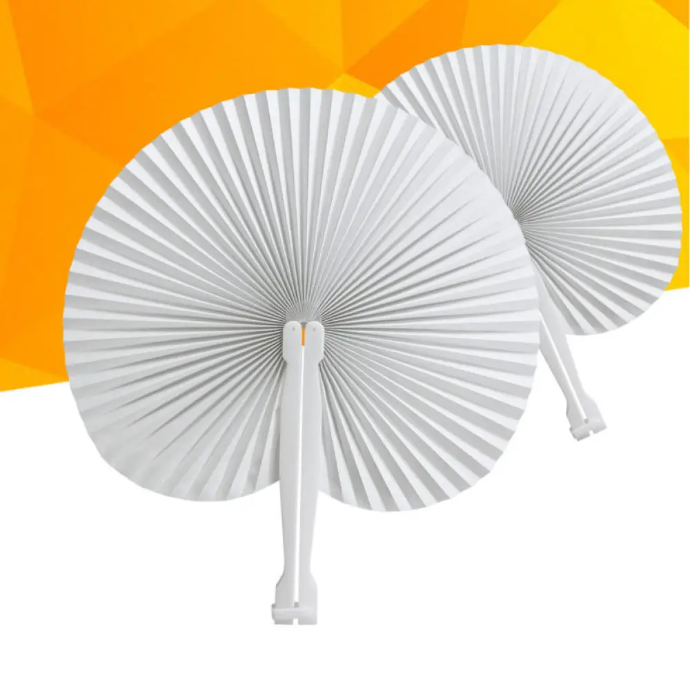 60pcs Folding Fan Handheld Fans Paper Folded Fan Circular Paper Fan for Wedding Party
60pcs Folding Fan Handheld Fans Paper Folded Fan Circular Paper Fan for Wedding Party