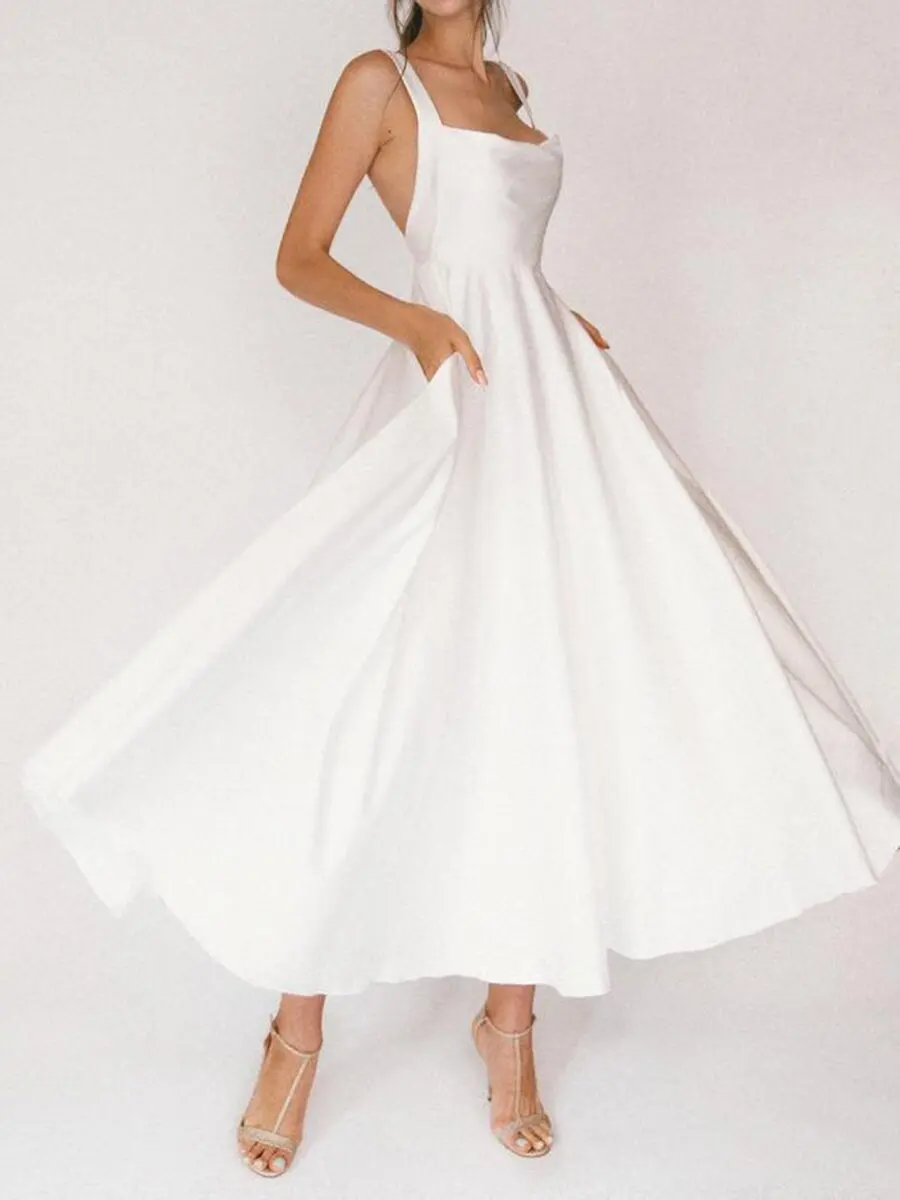 Summer Fashion Women Boho Dresses Ladies Sexy V-neck Backless Halter casual dress
Summer Fashion Women Boho Dresses Ladies Sexy V-neck Backless Halter casual dress