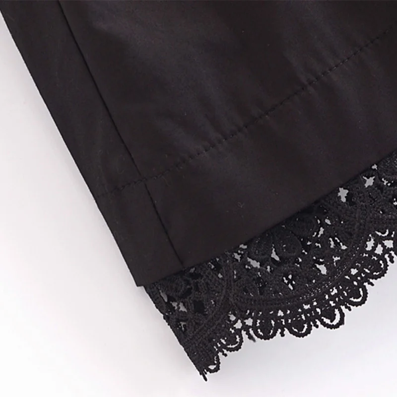 Elegant summer dressed in black lace Small party dressed in lantern sleeves Back hollow out dressed in fancy mujer dresses
Elegant summer dressed in black lace Small party dressed in lantern sleeves Back hollow out dressed in fancy mujer dresses